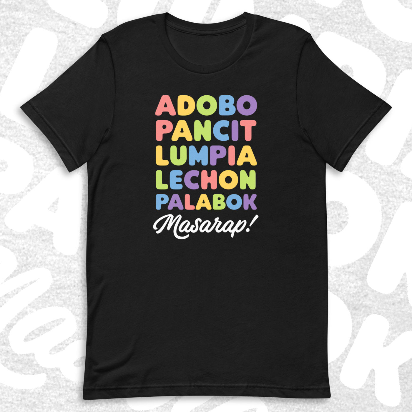 Filipino foods t-shirt design