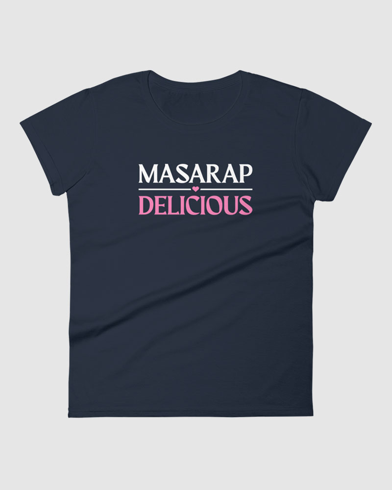 Navy blue t-shirt product photo